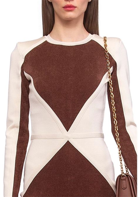 MINI DRESS MANICA LUNGA ELISABETTA FRANCHI | Abiti | AM61S07E2K30